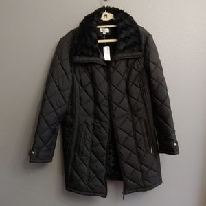 Black winter coat